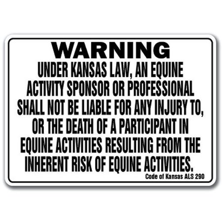 SIGNMISSION 24 in Height, Aluminum, 24" x 18", WS-A-1824-Kansas WS-A-1824-Kansas